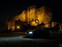 BMW 3 Series in Jodhpur Mehrangarh Fort