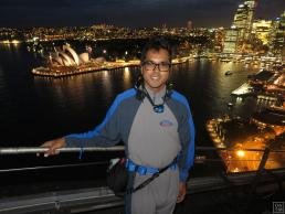 The Sydney Bridge Climb - View of the Skyline